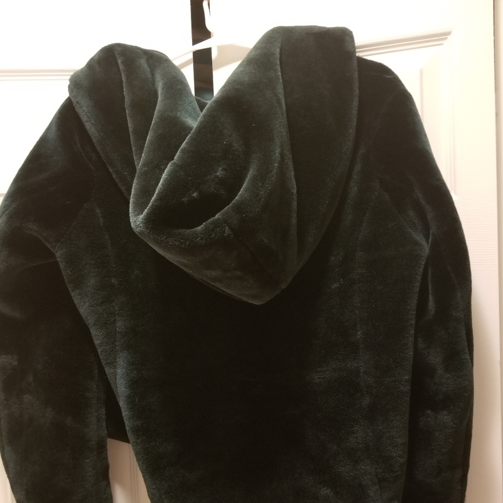 Emerald Green Cropped Jacket - image 2